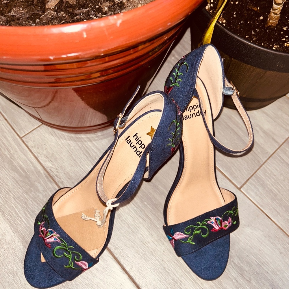 Hippie laundry floral heels - Picture 2 of 6